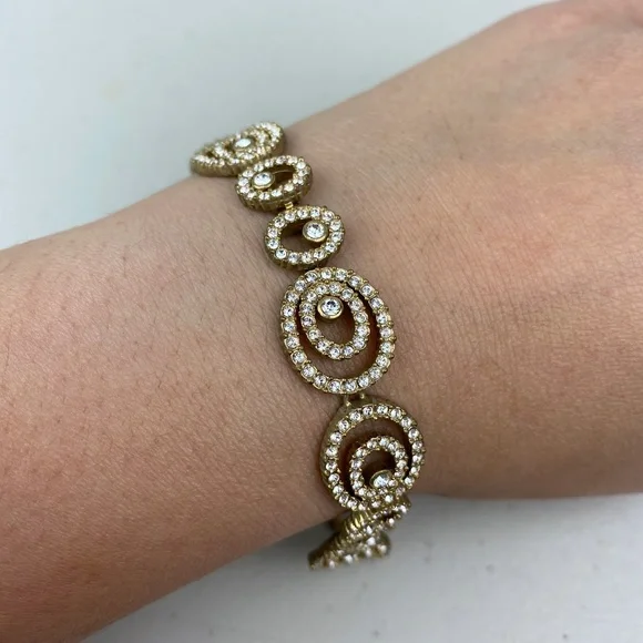 “Art Deco" Cubic Zirconia Bracelet - Picture 6 of 6